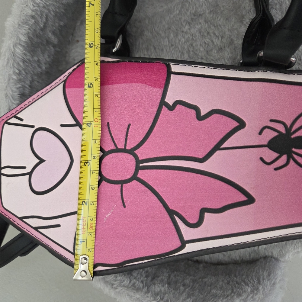 Pink Coffin-Shaped Crossbody Bag - Picture 5 of 5